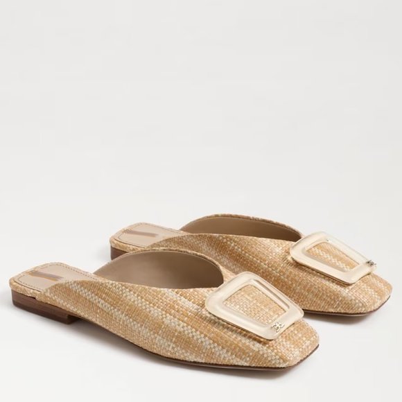 $79 NWT (8.5 & 9) SAM EDELMAN Buckle Mule - Picture 2 of 9